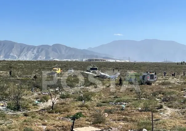 Se desploma avioneta en Ramos Arizpe, Coahuila, se reportan cuatro muertos