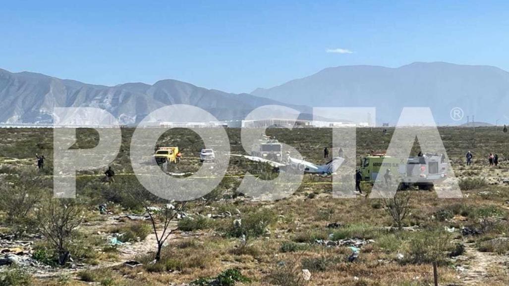 Cae Avioneta en Ramos Arizpe