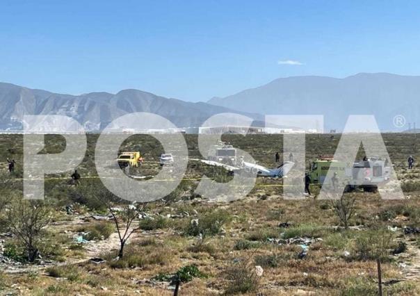 Cae Avioneta en Ramos Arizpe