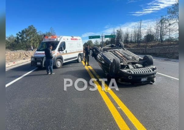 Se accidenta en Supercarretera Mazatlán una pareja; ambos con lesiones graves