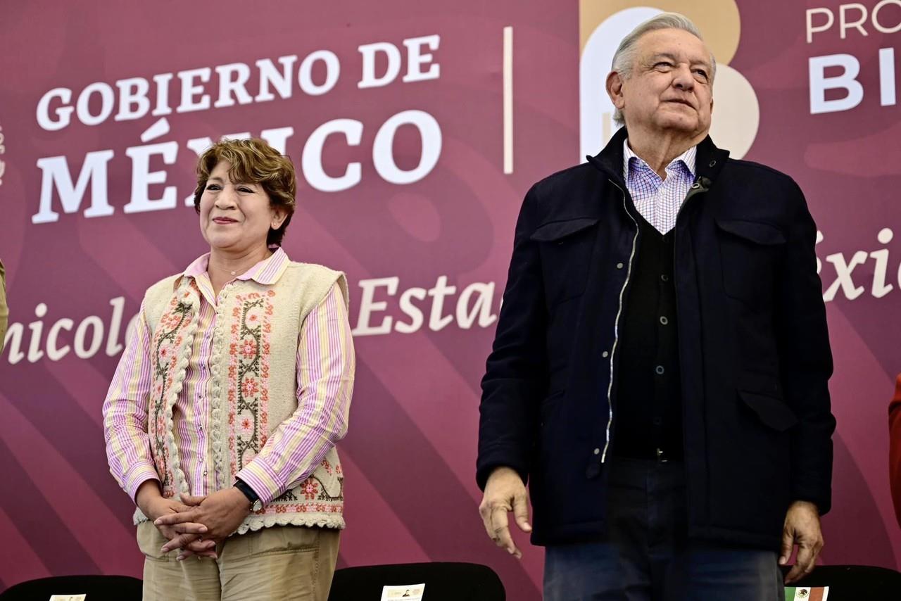 AMLO aseguró que la política tiene el objetivo de que las futuras generaciones tengan un México más justo e igualitario. Foto:  Gob de Edomex