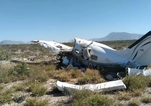 Se desploma avioneta en Coahuila: ¡Deja 4 personas muertas!