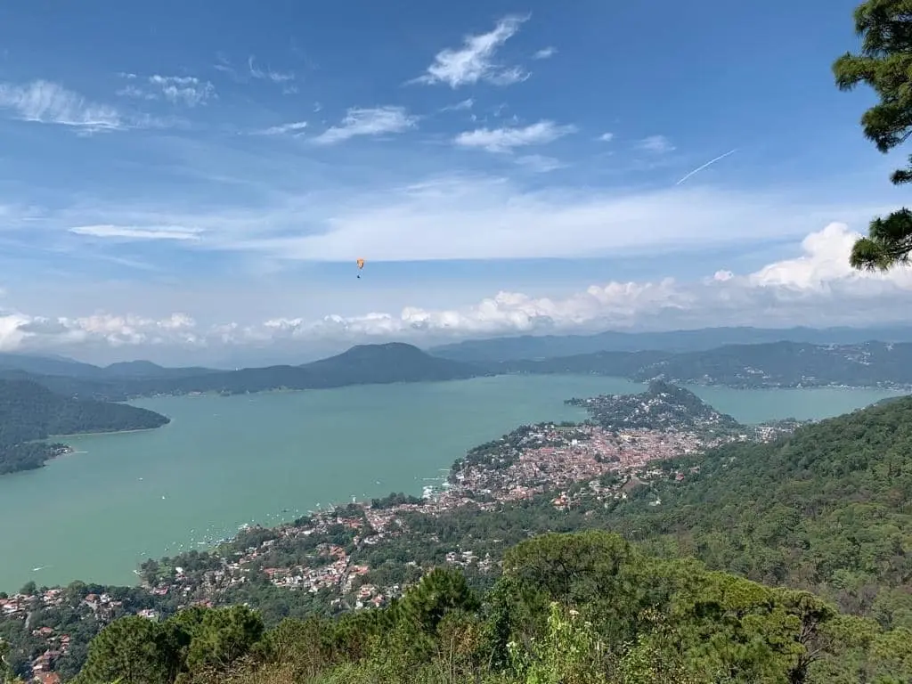 El 1 de enero de 2024 la presa de Valle de Bravo tuvo un almacenamiento del 35.87%, al registrar 141 millones 468 mil metros cúbicos de agua. Foto: Observatorio Ciudadano de la Subcuenca de Valle de Bravo -Amanalco