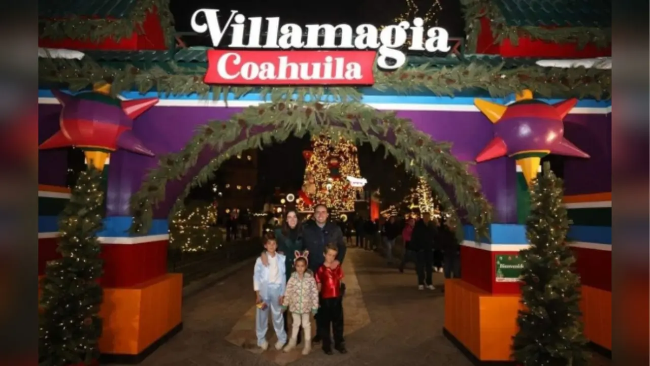 El gobernador invitó a las familias coahuilenses a disfrutar de la tradicional Rosca de Reyes en todas las sedes de Villamagia Coahuila / Foto: Gobierno del Estado de Coahuila