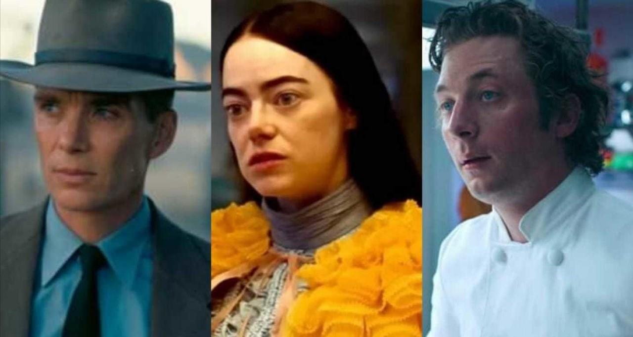 Cillian Murphy, Emma Stone y Jeremy White Allen son algunos de los ganadores en los Globos de Oro 2024. Fotos: Warner Bros. Pictures, 20th Century Studios y FX