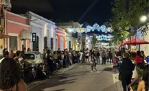 Noche fiesta en el Corredor Gastronómico y Turístico de Mérida