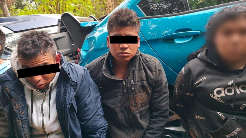 Detienen a 5 integrantes de la Familia Michoacana por extorsión en Tenancingo