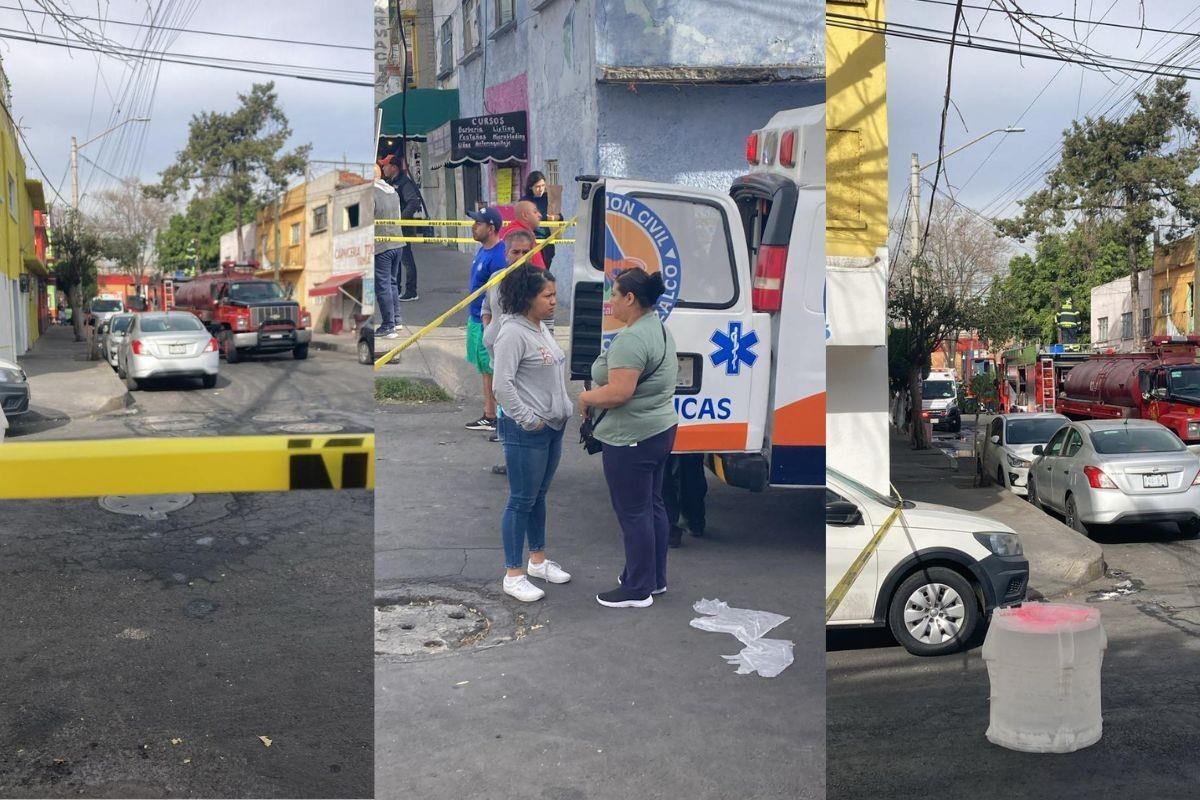 Explosión en una vivienda de Azcapotzalco no deja heridos, solo crisis nerviosa Fotos: Ramón Ramírez