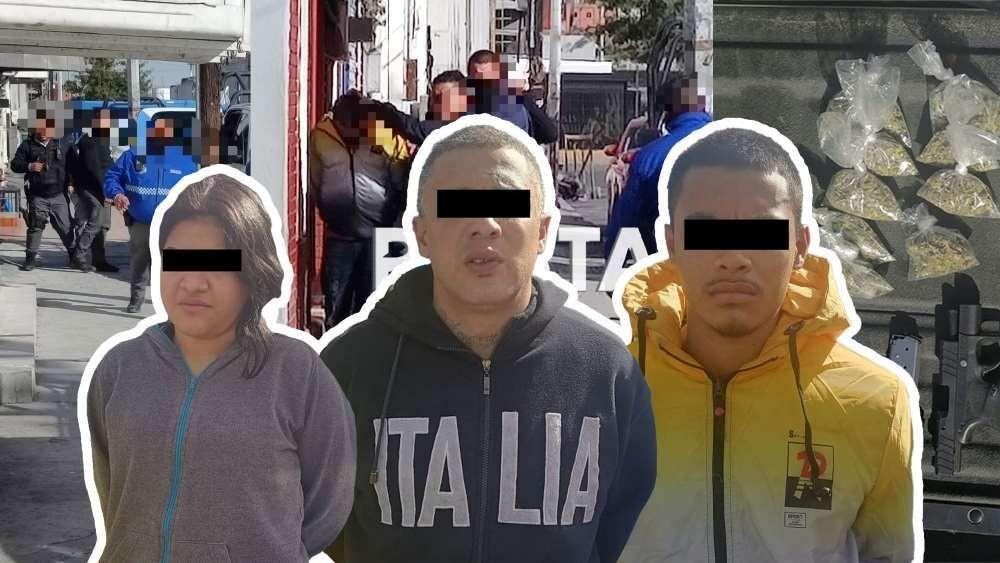 Investigan y capturan a tres sospechosos en hotel del centro de Monterrey