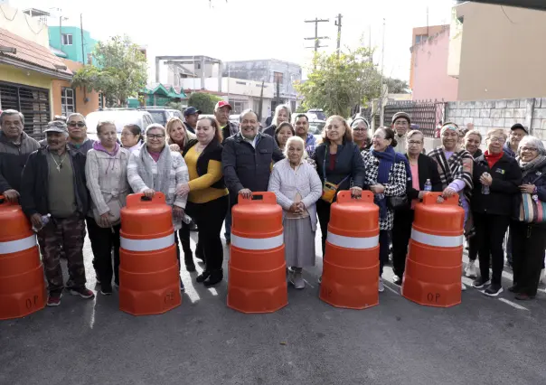 Avanza Escobedo en remodelación de calles y avenidas