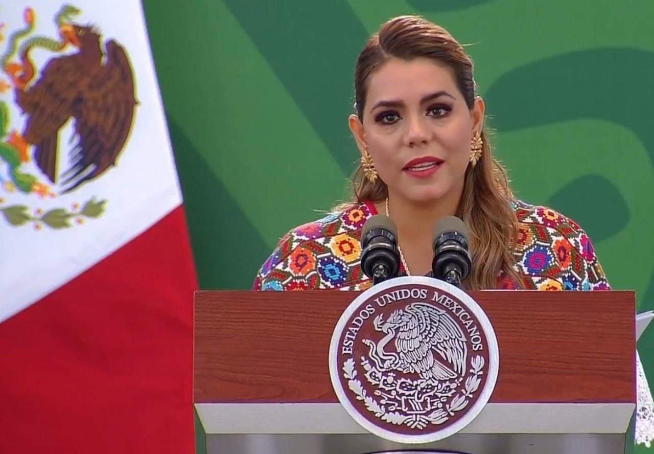 Evelyn Salgado, Gobernadora de guerrero.   Foto: Captura