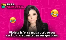Violeta Isfel se muda porque sus vecinos no aguantaban sus gemidos