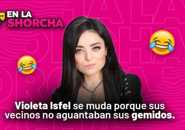 Violeta Isfel se muda porque sus vecinos no aguantaban sus gemidos