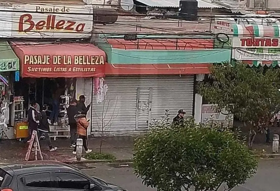 Alertan sobre la presencia de motoratones en la periferia de la Terminal de Toluca. Foto: RRSS