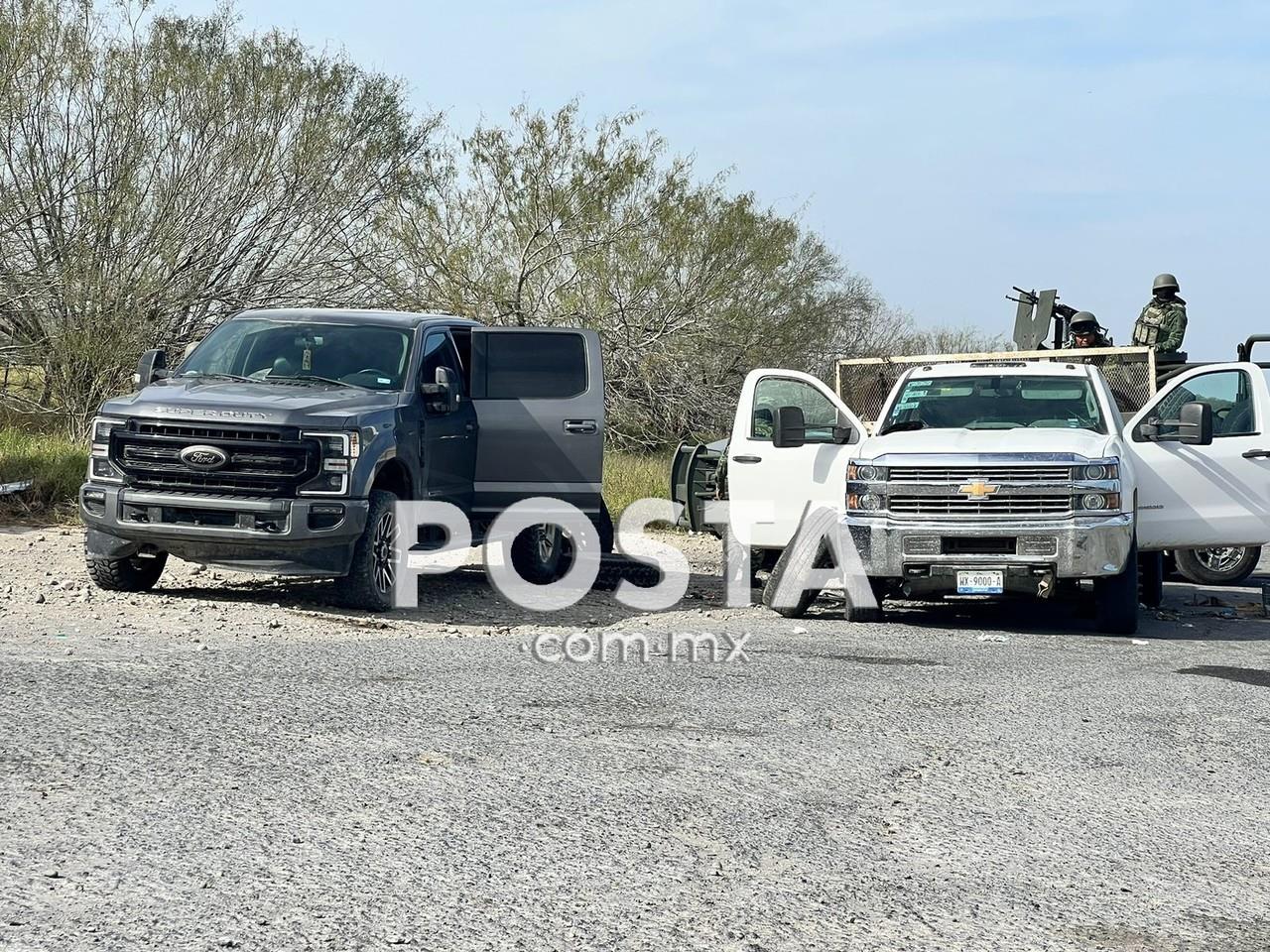 Tras el incidente, elementos de Fuerza Civil y la Guardia Nacional se movilizaron rápidamente al lugar para brindar apoyo. Foto: Raymundo Elizalde.