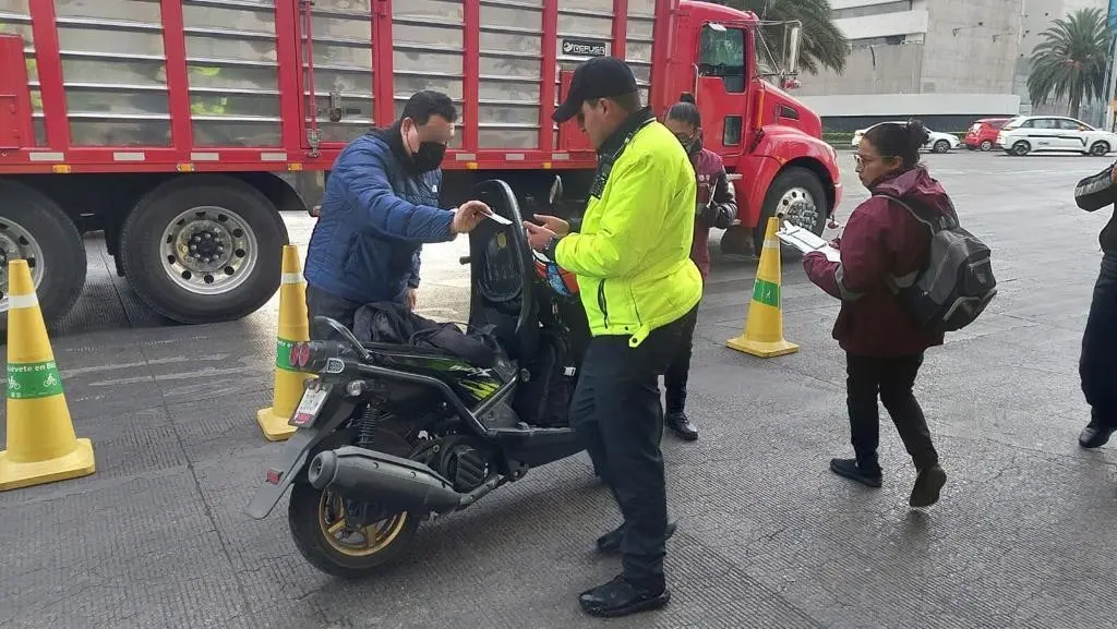 SSC implementa operativo de revisión de motos en Cuauhtémoc, hubo 29 sanciones