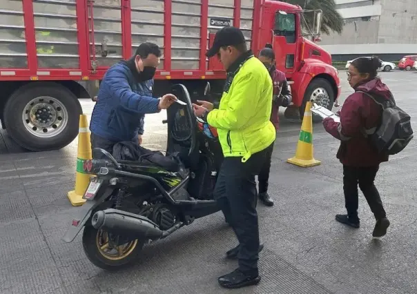 SSC implementa operativo de revisión de motos en Cuauhtémoc, hubo 29 sanciones