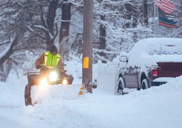 Fuertes nevadas en Estados Unidos dejan cinco muertos