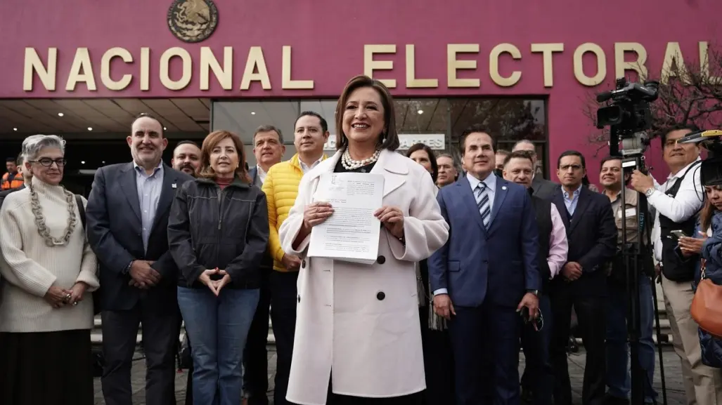 Xóchitl Gálvez denuncia ante el INE a Claudia Sheinbaum por escándalo de Notimex