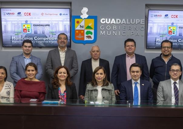 Reconoce USAID avance de gobierno de Guadalupe como Municipio Competitivo