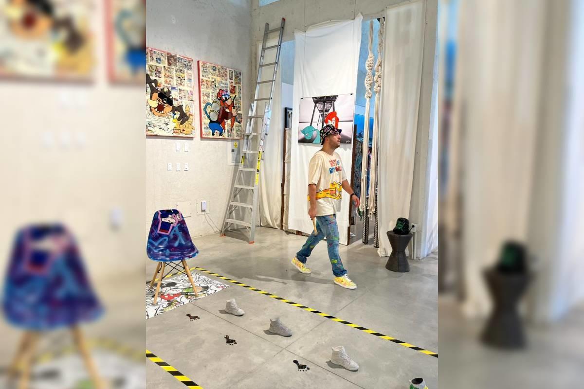 Crea El Pinta Cuadros piezas especiales de arte para atletas
