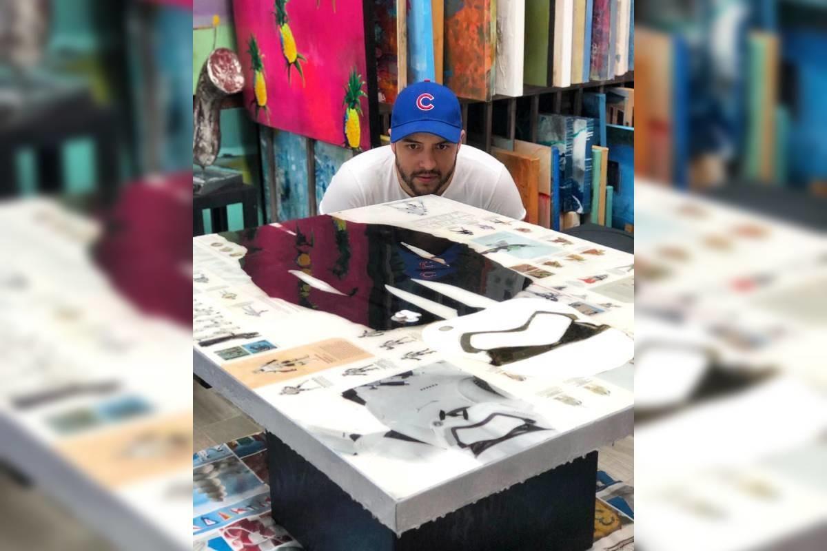 Crea El Pinta Cuadros piezas especiales de arte para atletas