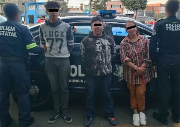 Caen tres de célula dedicada al robo en Toluca