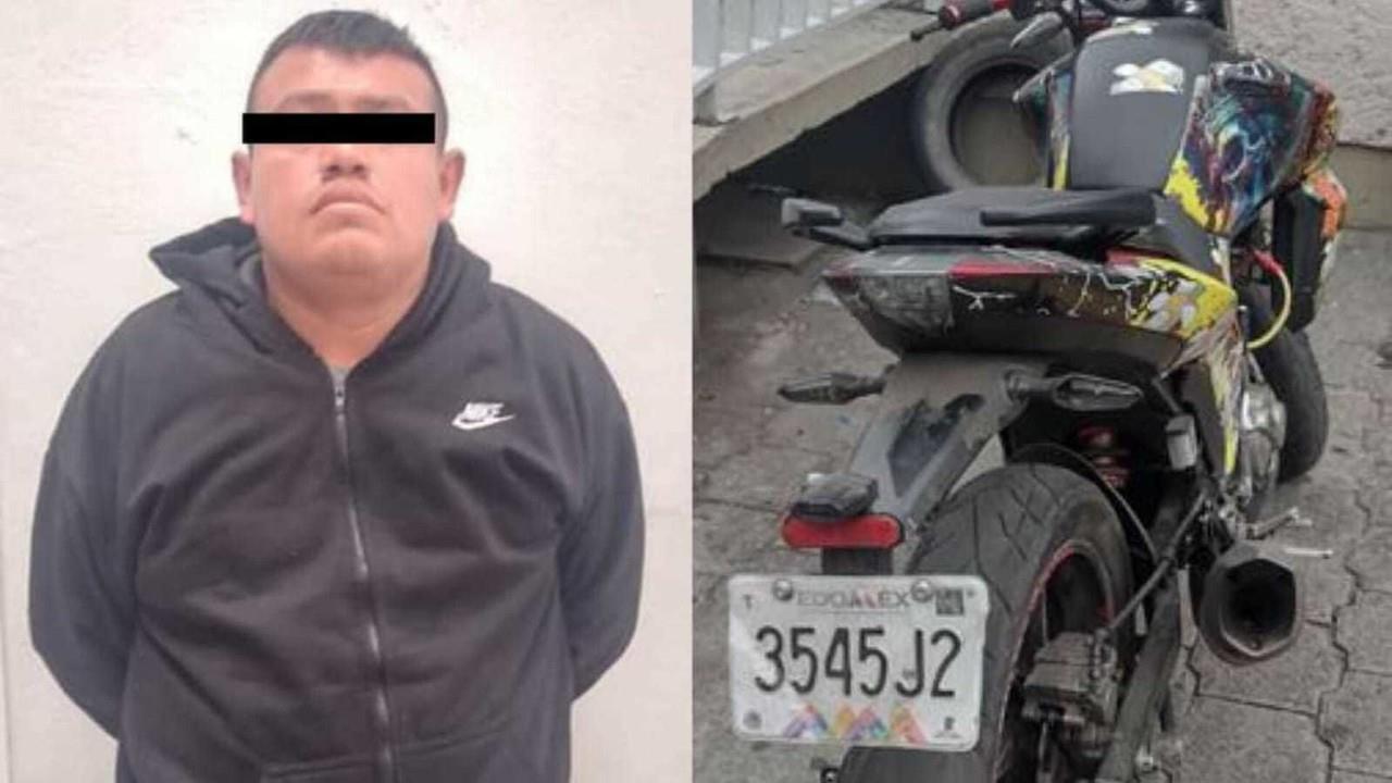 Víctor Adrián N era prestamista y parte del grupo criminal La Chokiza dedicado a la extorsión en Ecatepec. Foto: Policía de Ecatepec