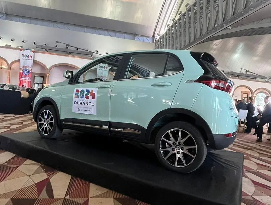 La armadora de autos electricos SEV es la primera empresa China del 2024 que se instalará en Durango capital. Foto: Jesús Carrillo.