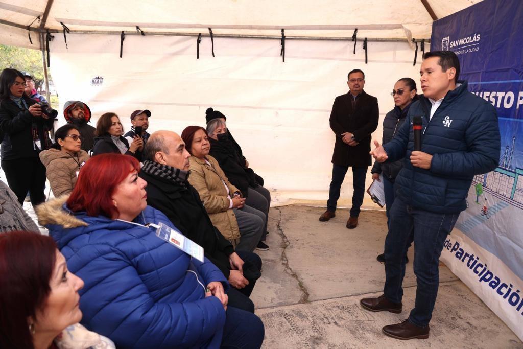 Vecinos de SN, aplauden obra del Primer Proyecto de Presupuesto Participativo