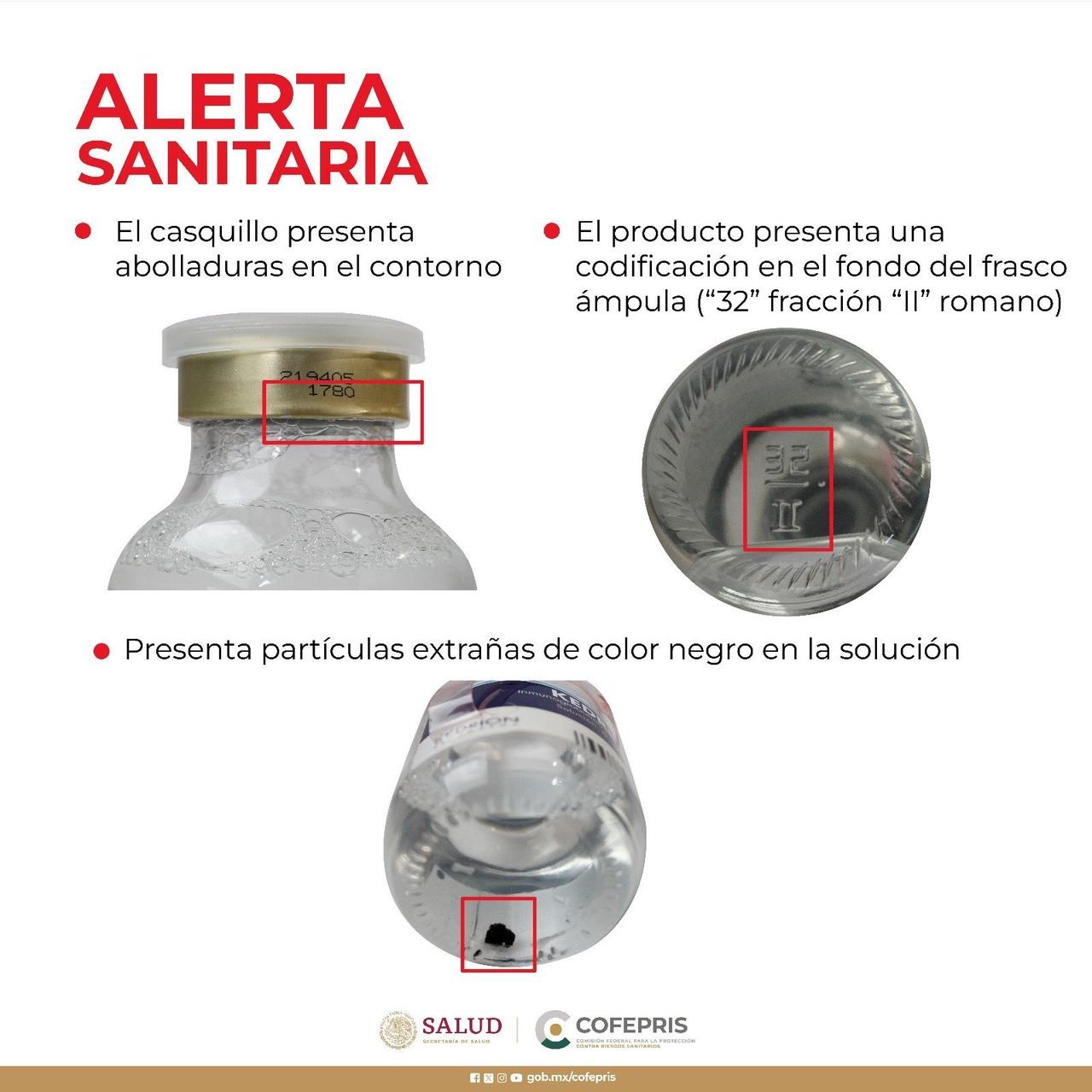 Cofepris emite alerta por falsa Kedrigamma, usada para Lupus, VIH, Artritis