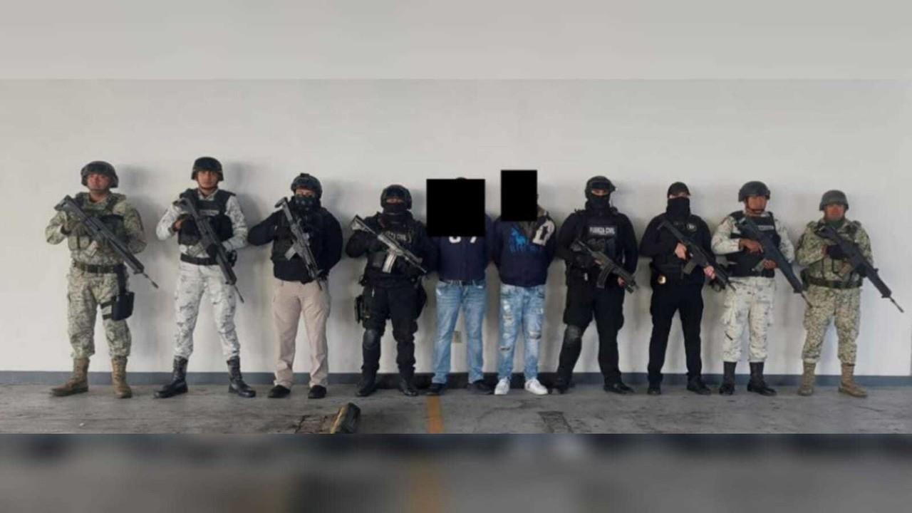 Al intentar detenerlos, los ocupantes de la camioneta hicieron caso omiso y emprendieron una huida que culminó en la calle Santa Elena de la colonia Santa Lucía. Foto: Cortesía