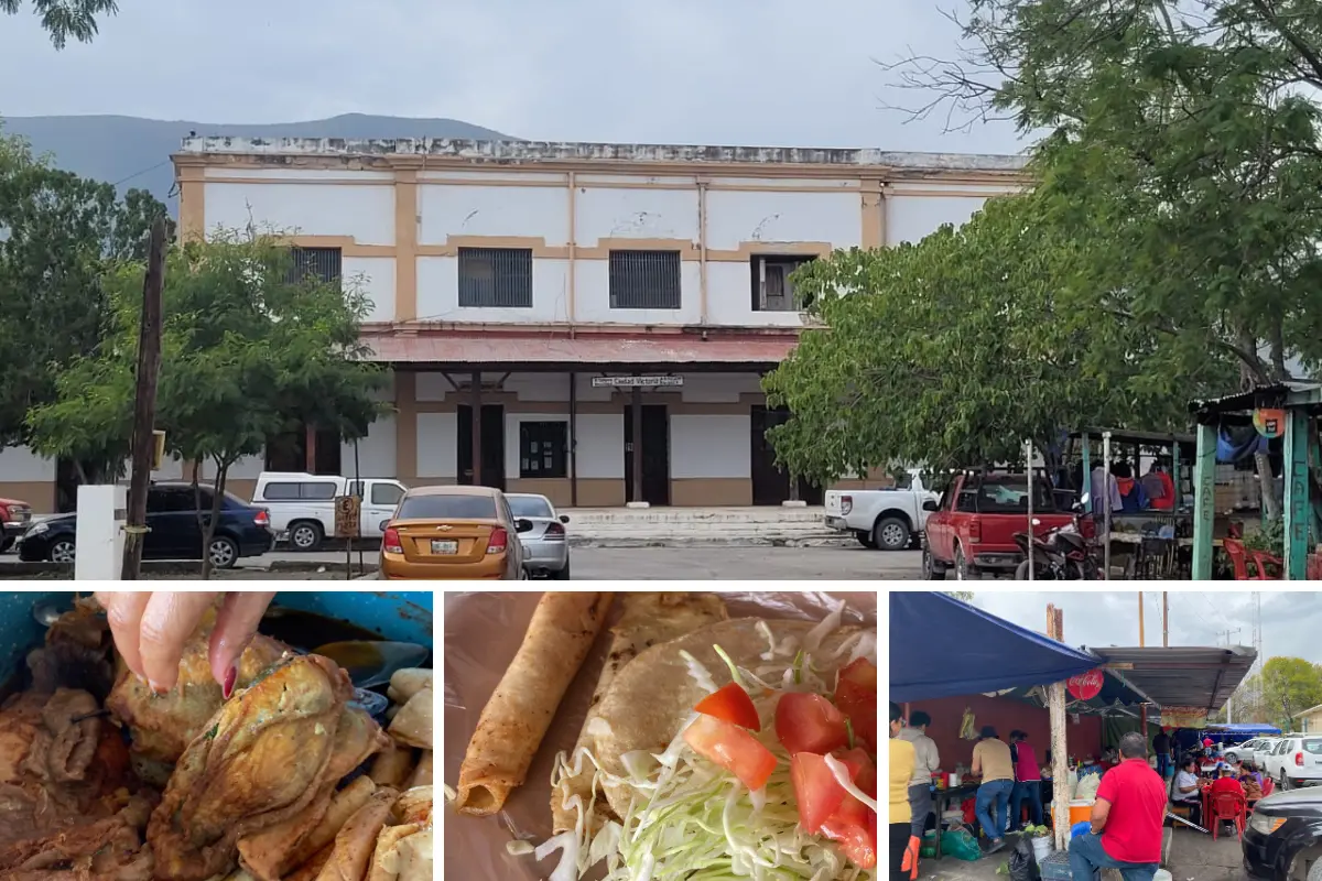 Estos deliciosos tacos se encuentran en la antigua estación del tren en Victoria. Fotografías: Oscar Pineda.