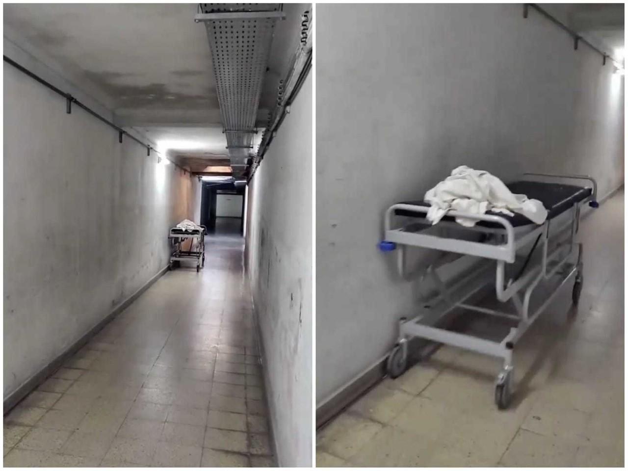 ¡De terror! Graban camilla moviéndose sola en un hospital (VIDEO)