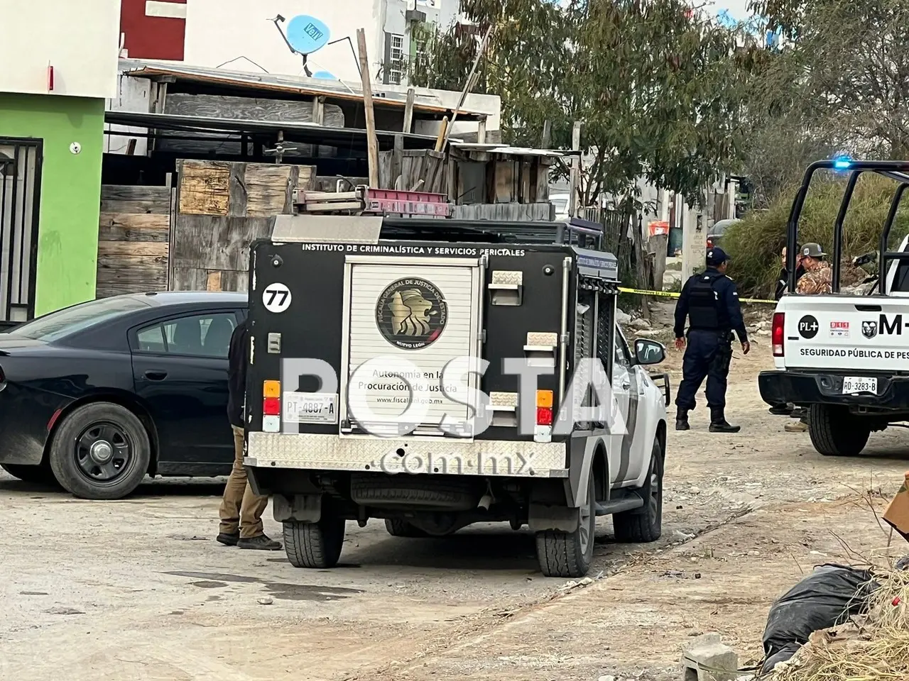 El hallazgo ha generado conmoción y despliegue de autoridades en los alrededores de la zona. Foto: Raymundo Elizalde.