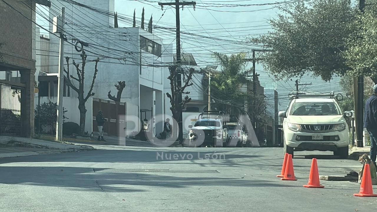 La casa de La Kena es cateada por autoridades de seguridad estatales y federales. Foto: POSTA Nuevo León