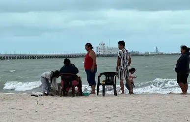 Mérida con cielo nuboso por efectos del ‘Tzalmuy’