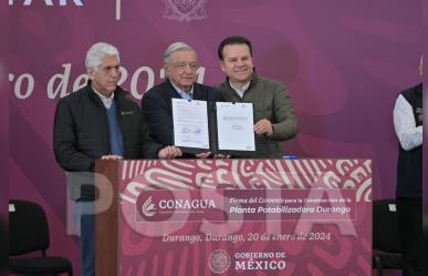 “Presidente, la historia de Durango lo recordará”, Esteban Villegas sobre AMLO