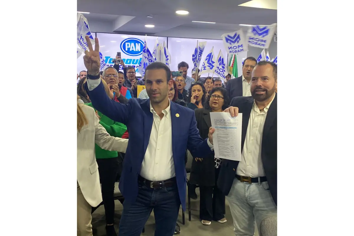 Edmundo Maron Mansur, precandidato del PAN a la alcaldía de Tampico. Foto: Perla Reséndez