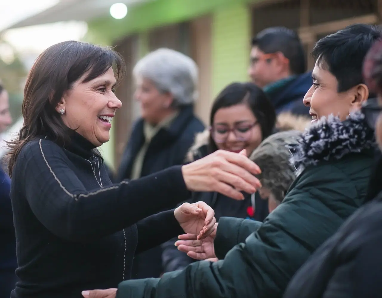 Visita Liliana Valdés la Región Laguna