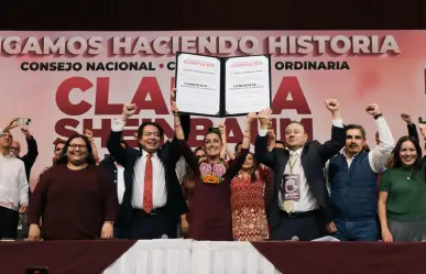 Claudia Sheinbaum toma protesta como candidata oficial de Morena, PT y PVEM