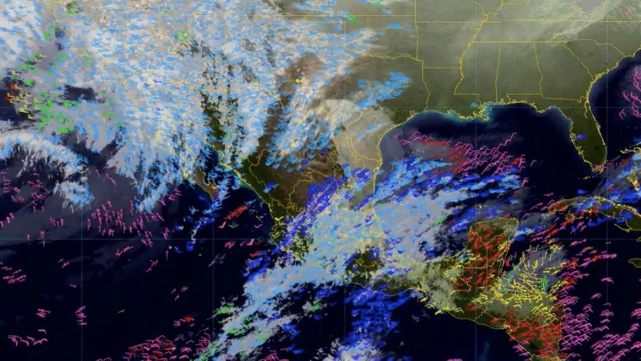 Se esperan lluvias muy fuertes en la Península de Yucatán debido a los efectos del frente frío Fotos: Internet