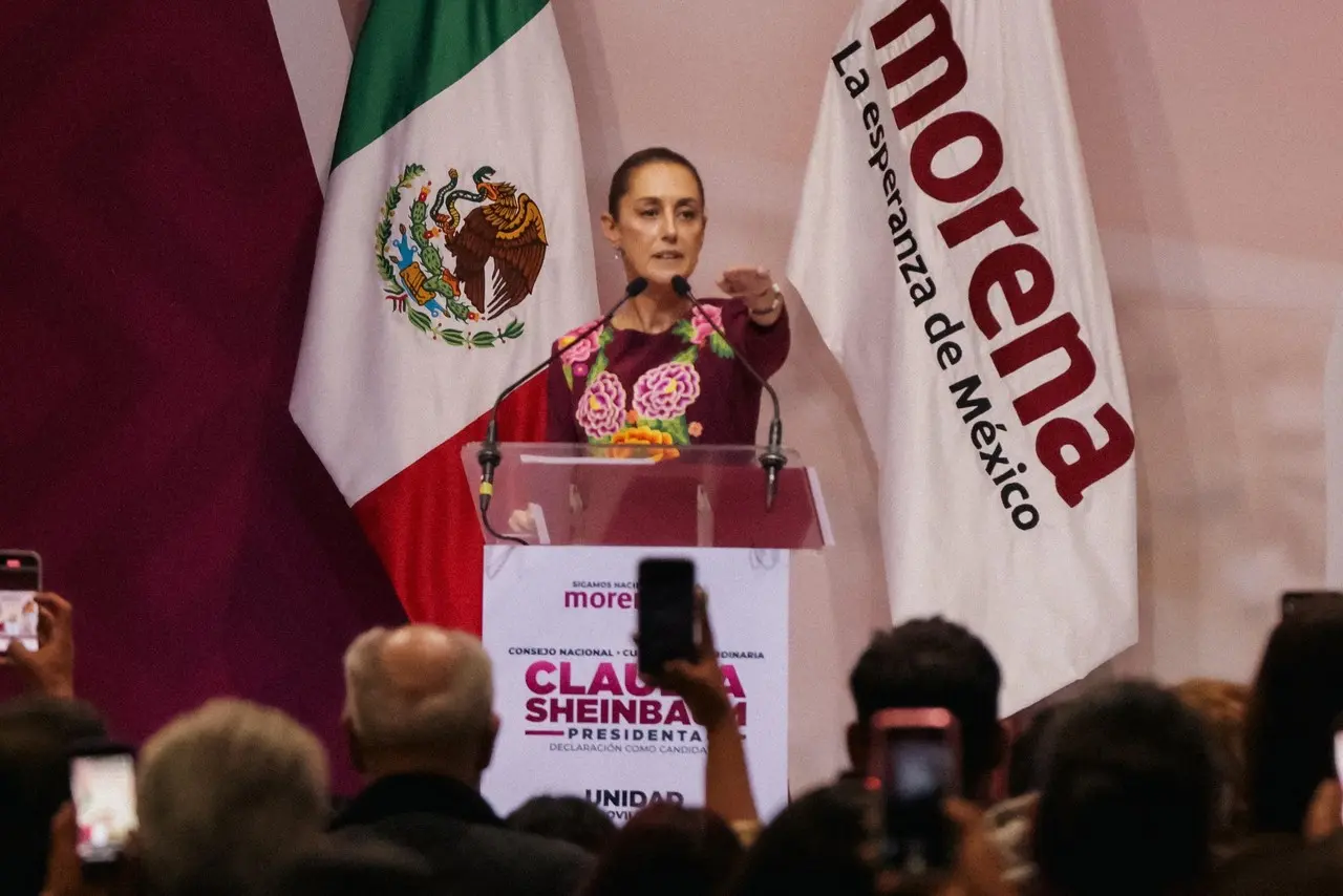 Toma de protesta de Claudia Sheinbaum. Fotografía de cortesía.