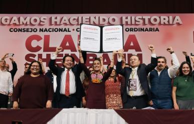 Ratifican a Claudia Sheinbaum como candidata a la Presidencia de México
