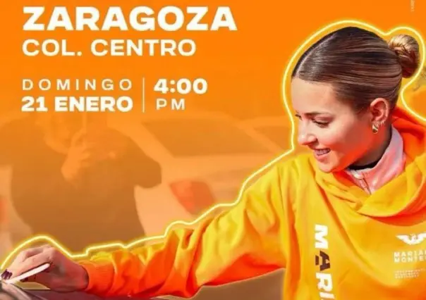 Mariana Rodríguez Cantú cerrará su precampaña en Plaza Zaragoza de Monterrey