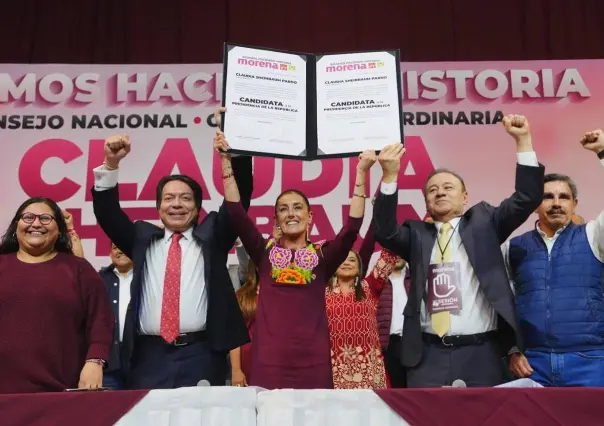 Claudia Sheinbaum, es candidata a la Presidencia de México por Morena, PT y PVEM