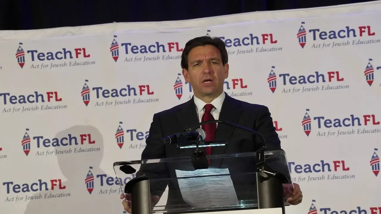 Ron DeSantis, gobernador de Florida | Fuente: @GovRonDeSantis