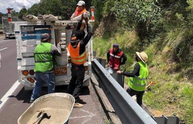 Tome su tiempo, cierran carriles en la México-Puebla