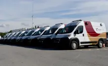 Reciben CEDES de Tamaulipas unidades para el traslado de reos