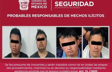 Desarticulan banda de extorsionadores y homicidas en Tlalnepantla